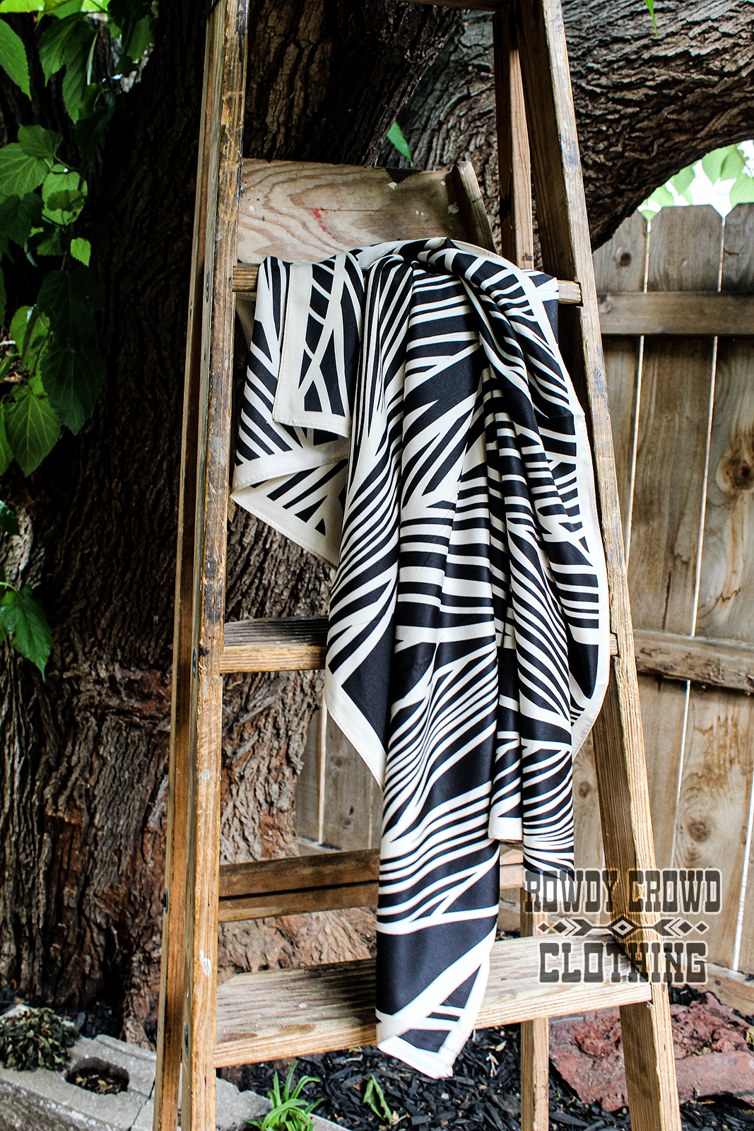 Zebra Stripe Wild Rag